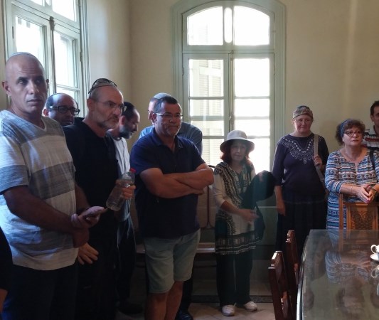 הרמת כוסית עובדי מנהלה בבית פיינברג תשע"ז